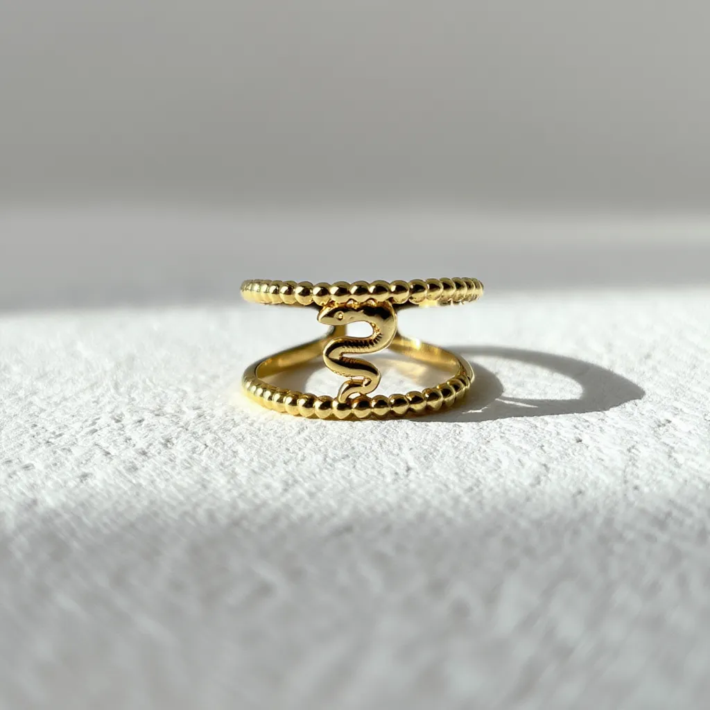 Serpent Charm Ring